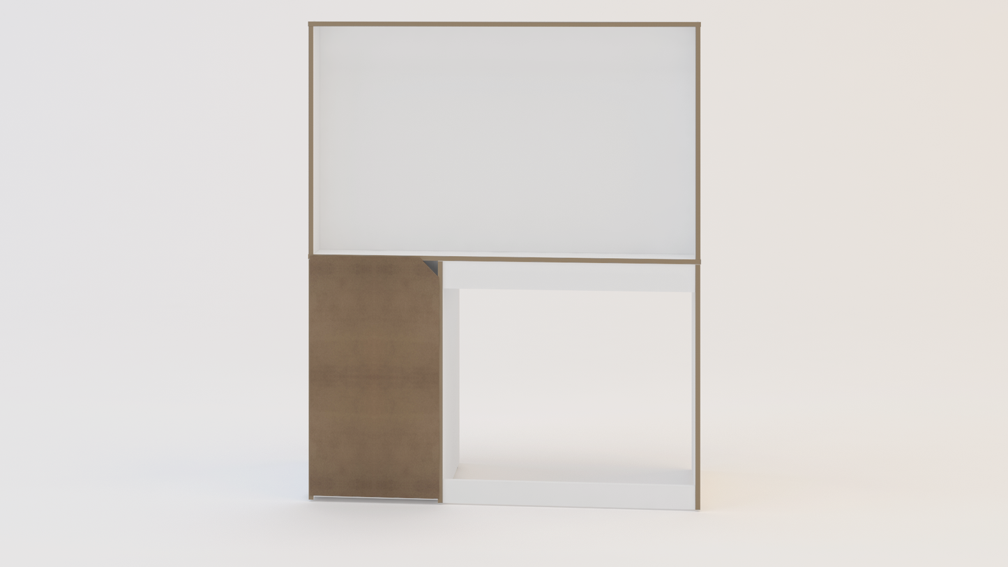 Ava 5 Drawer Dressing Table