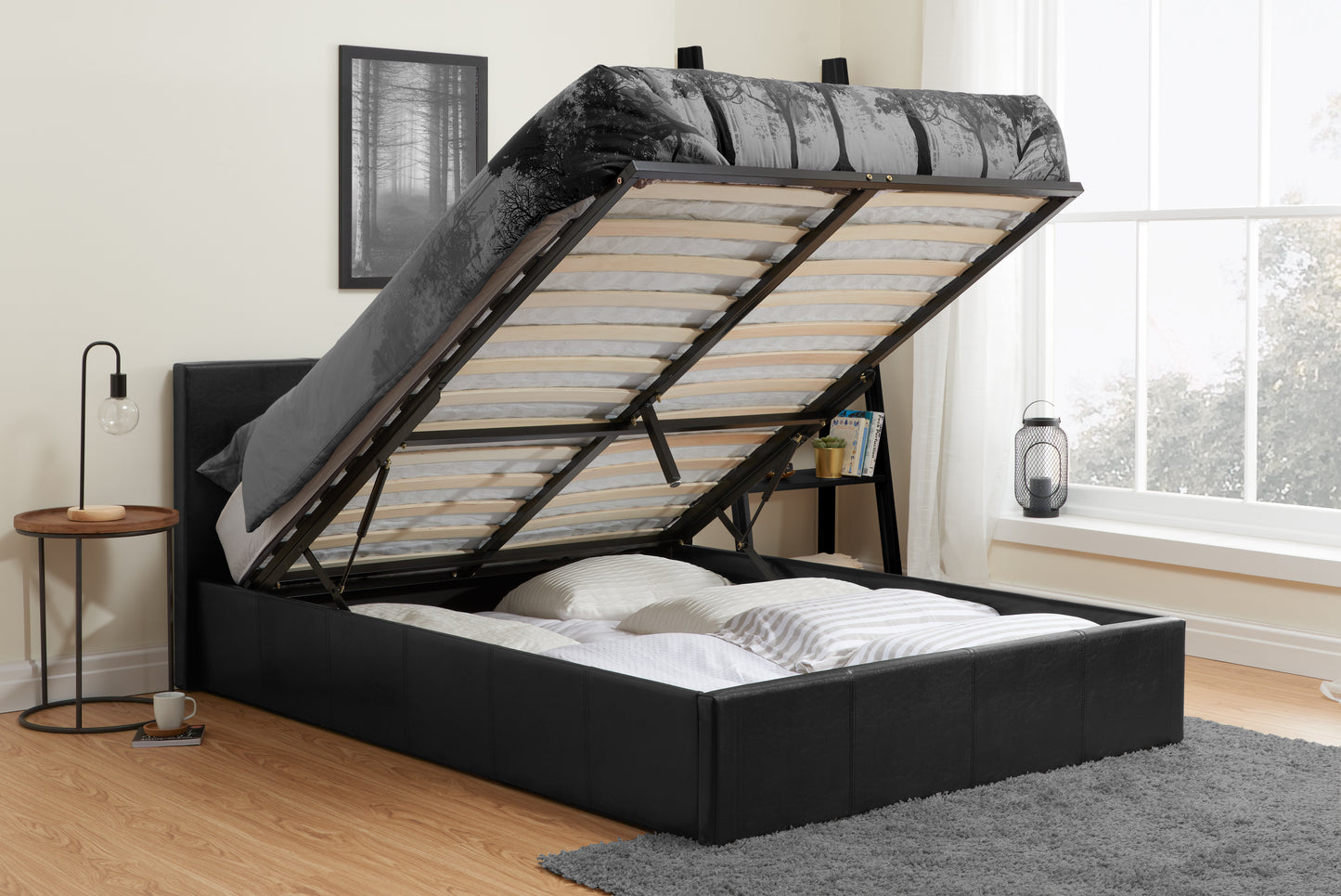 Berlin Double Ottoman Bed