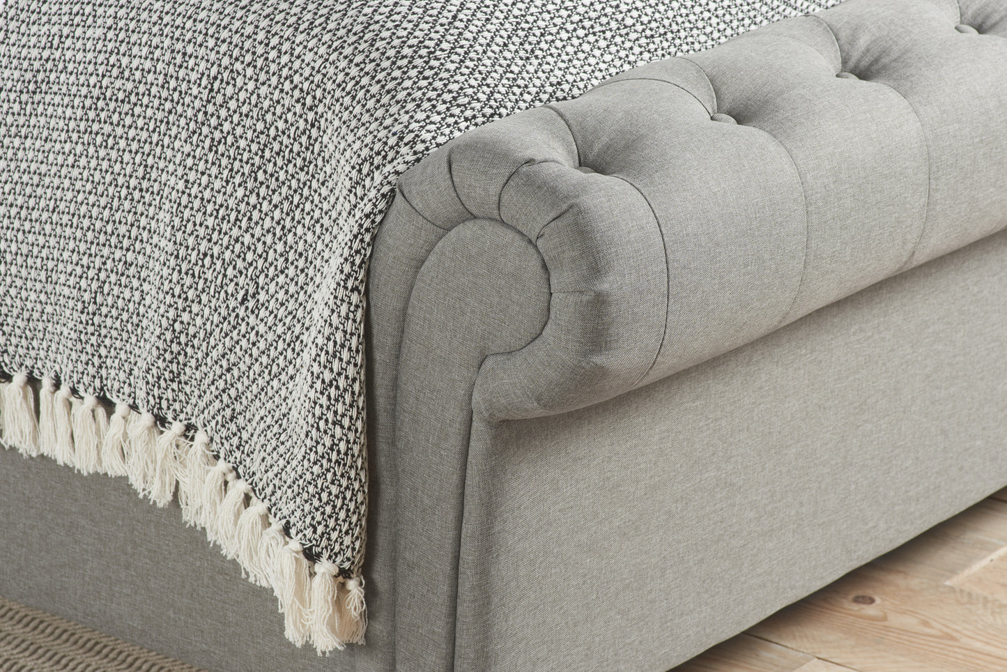 Castello Super King Side Ottoman Bed