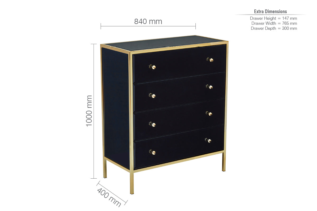 Fenwick 4 Drawer Chest