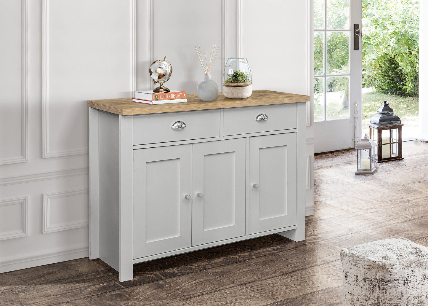 Highgate 3 Door 2 Drawer Sideboard