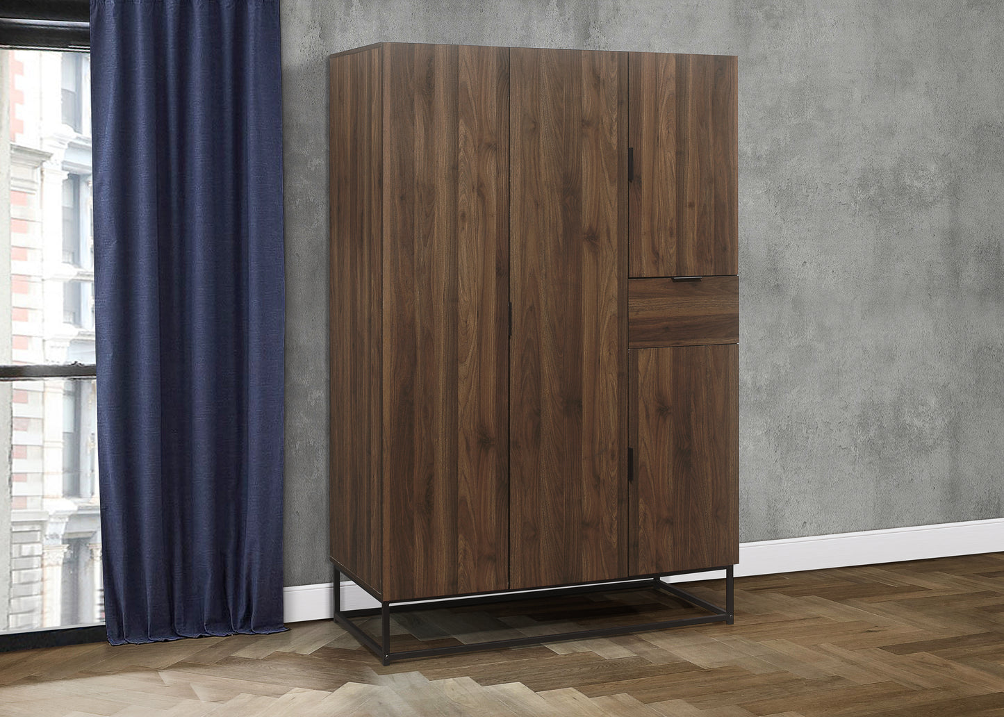 Houston 4 Door Wardrobe