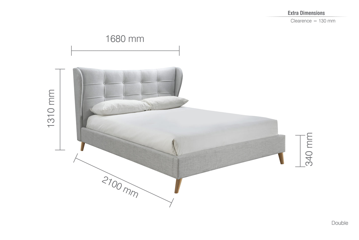 Harper Double Bed