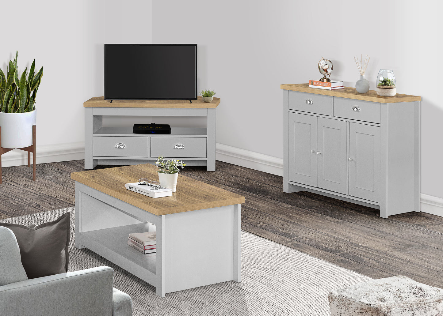 Highgate Corner TV Unit