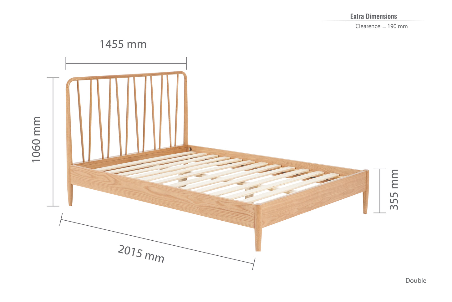 Jesper Double Bed