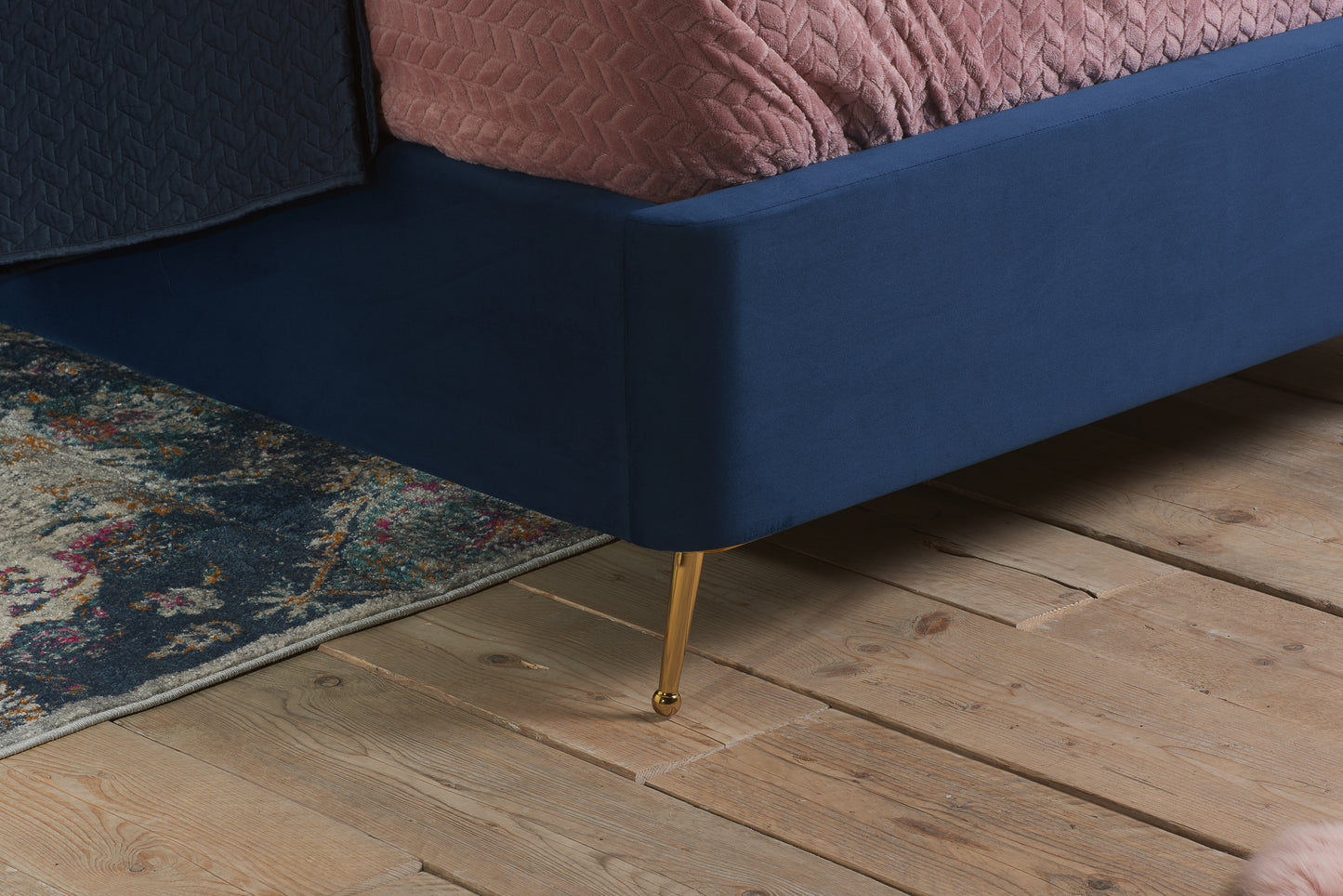 Lottie King Ottoman Bed