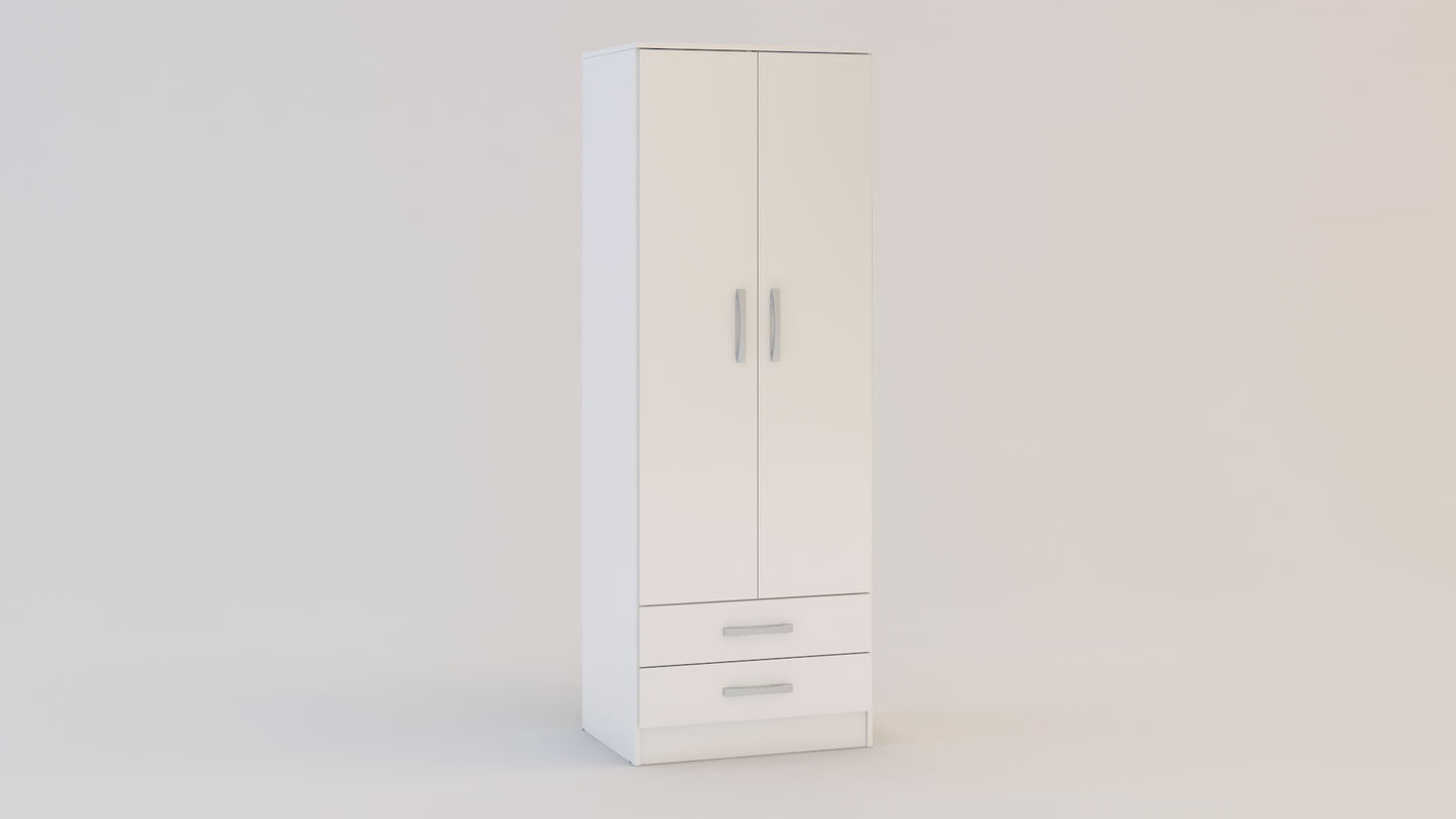 Lynx 2 Door Combi Wardrobe