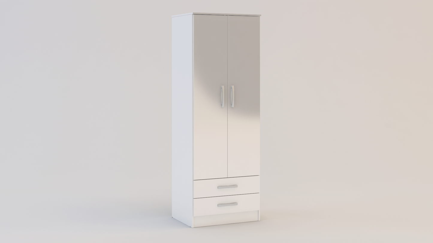 Lynx 2 Door Combi Wardrobe