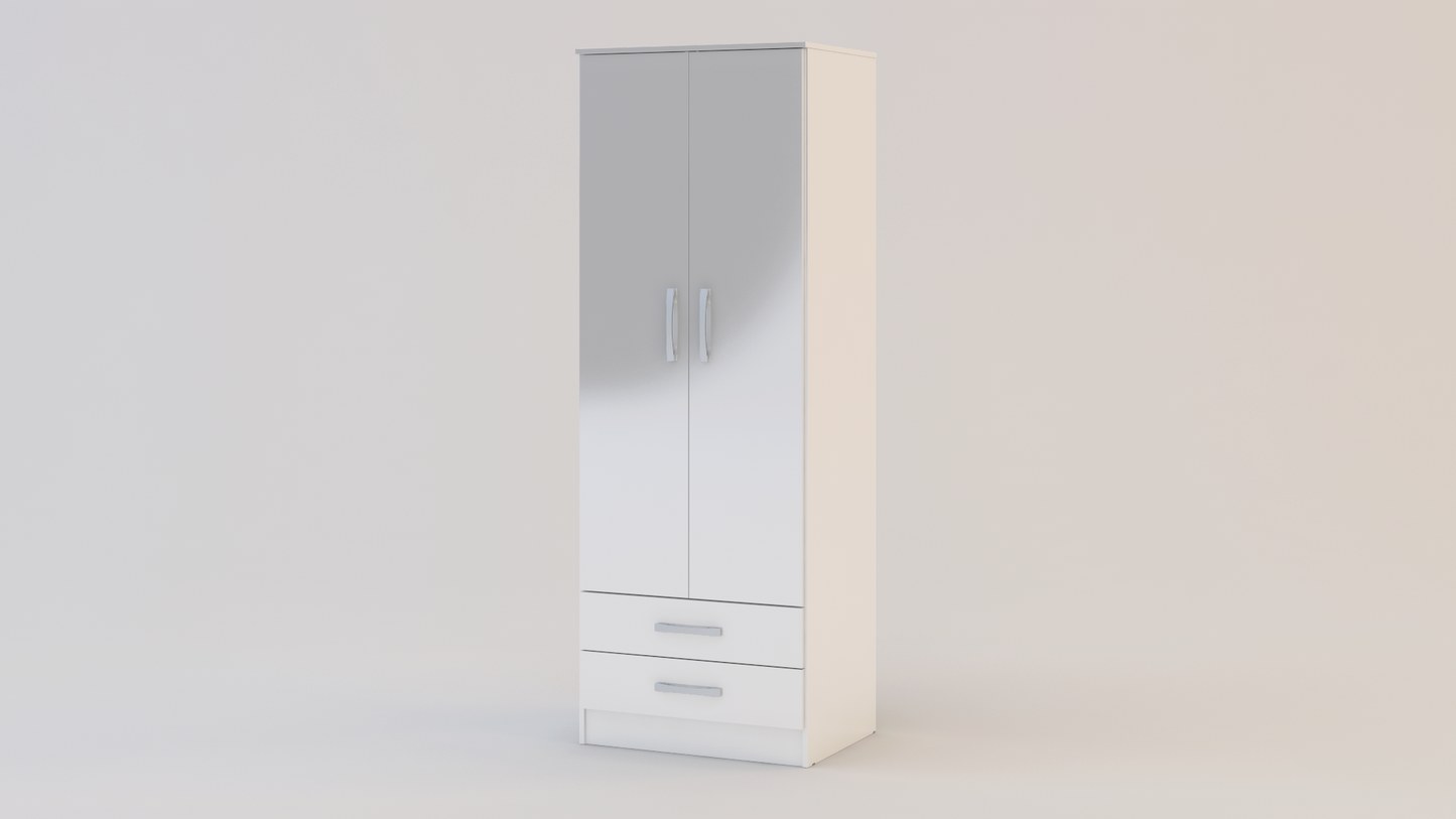 Lynx 2 Door Combi Wardrobe