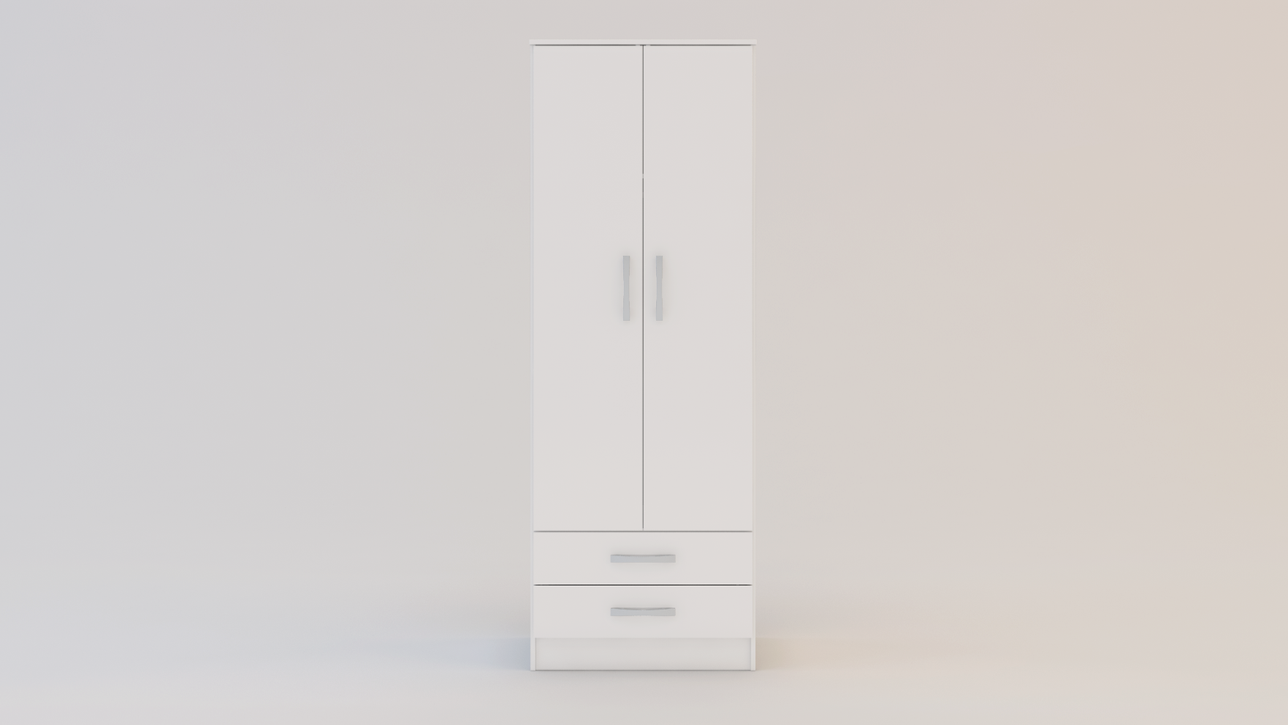 Lynx 2 Door Combi Wardrobe
