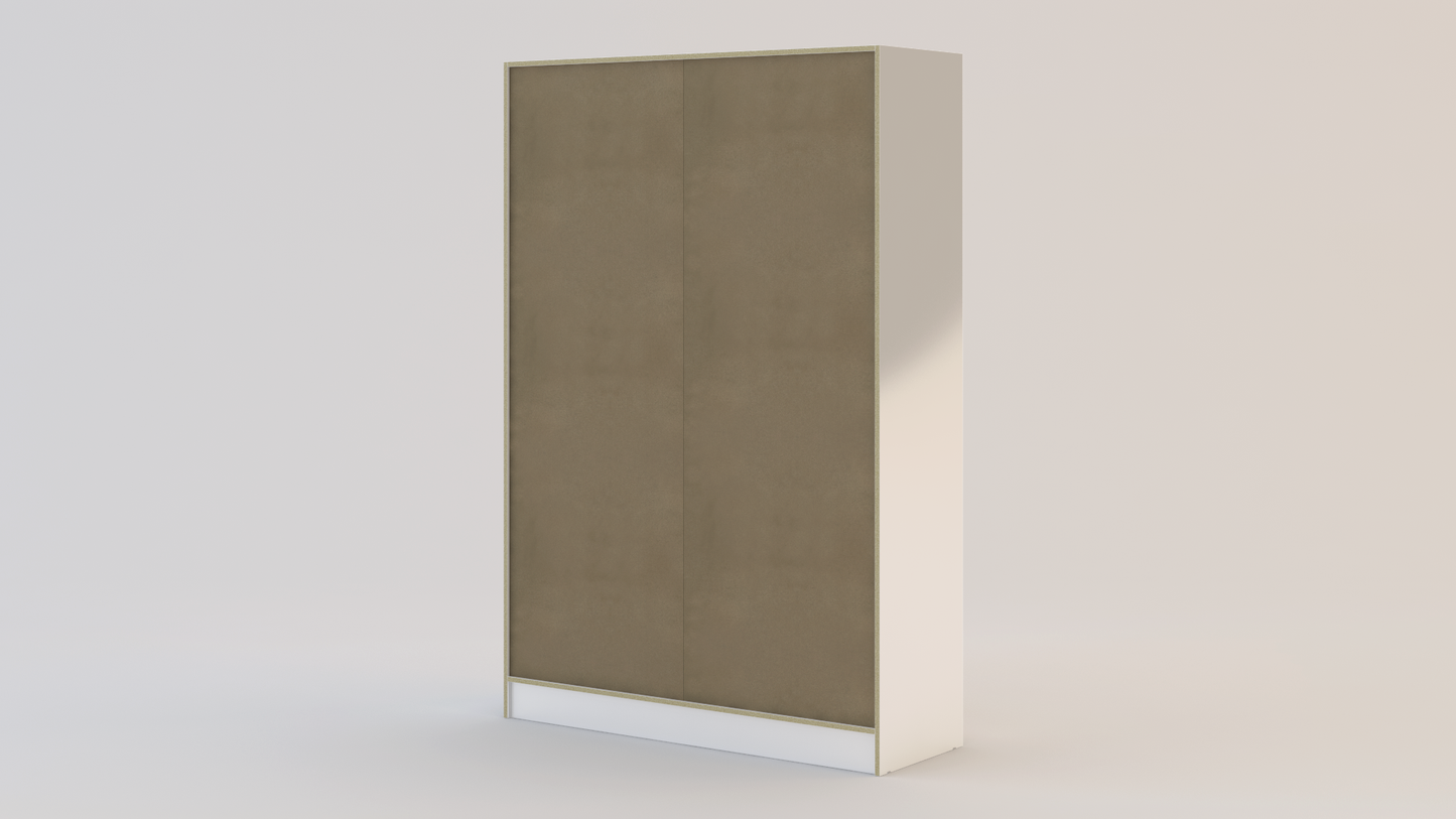 Lynx 2 Door Sliding Wardrobe With Mirror