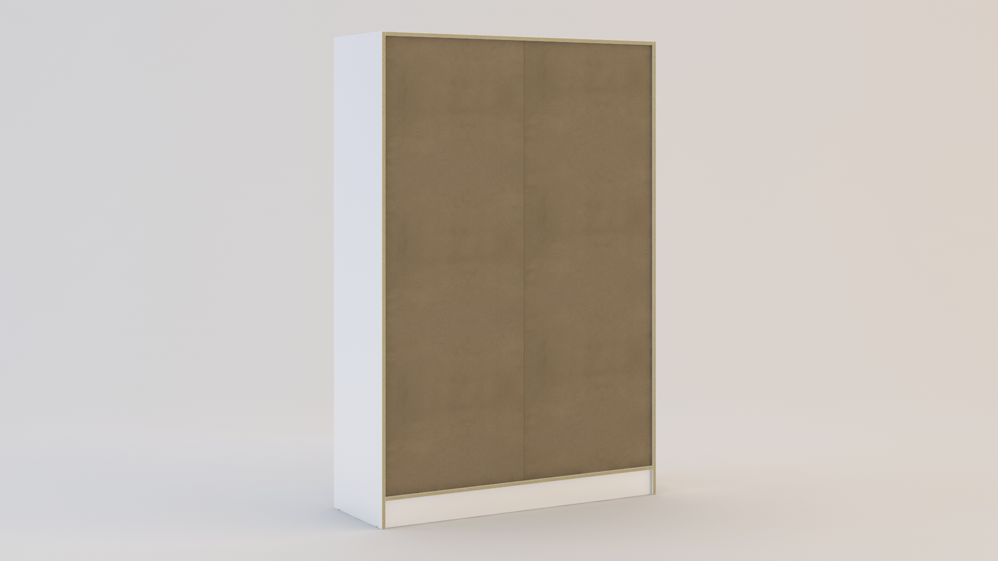 Lynx 2 Door Sliding Wardrobe With Mirror