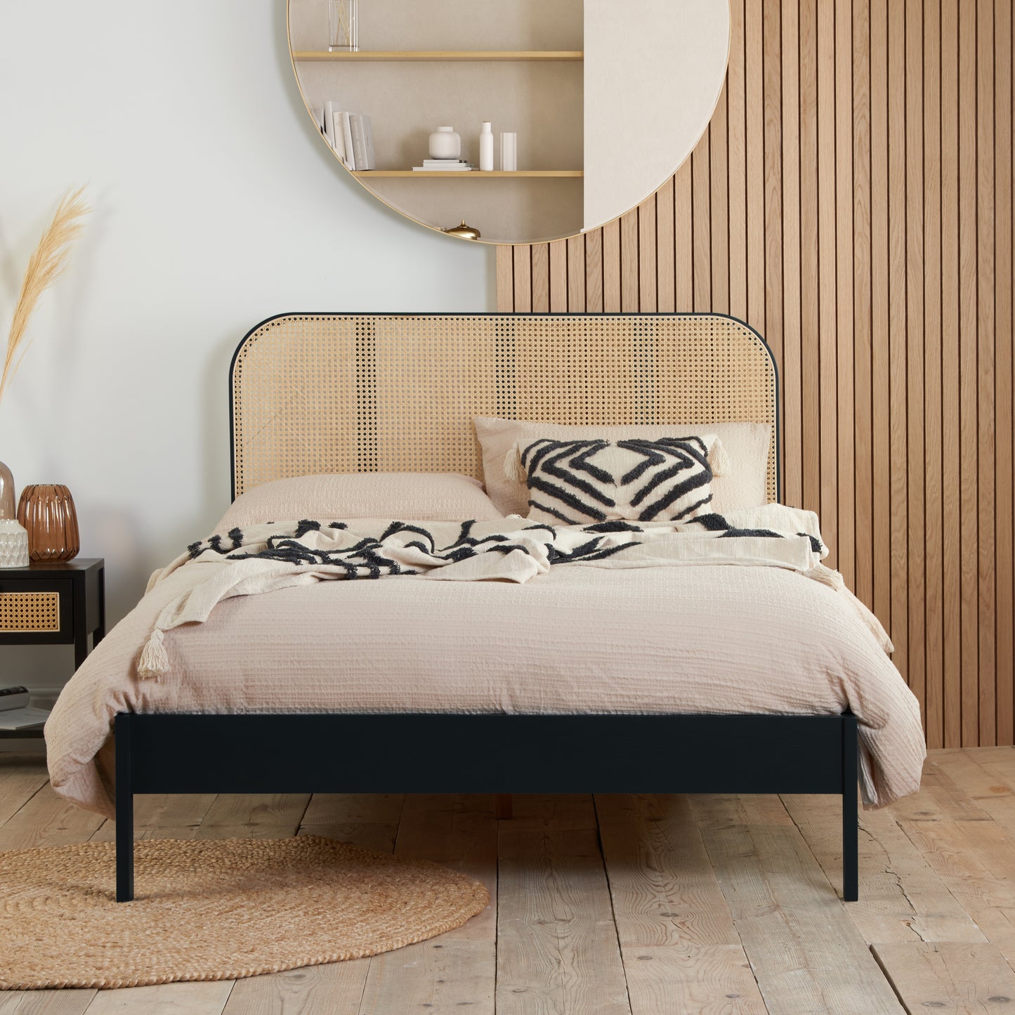 Margot Double Rattan Bed