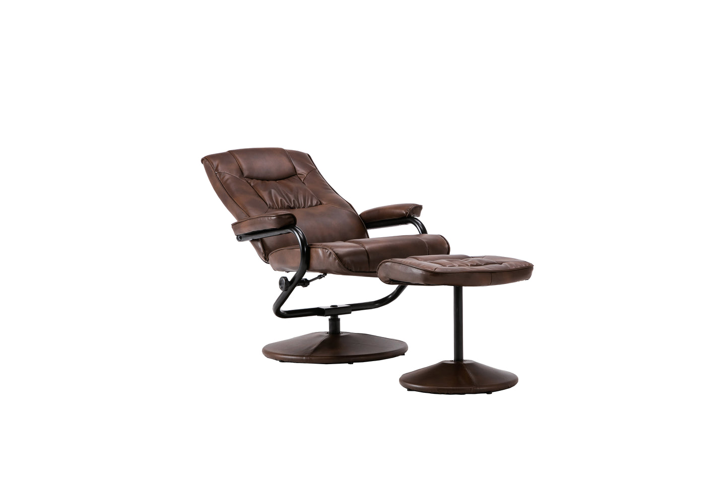 Memphis Swivel Chair & Footstool