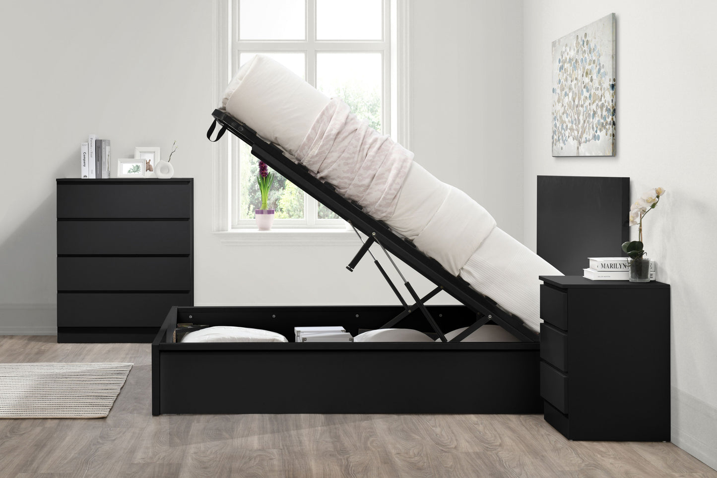 Oslo King Ottoman Bed