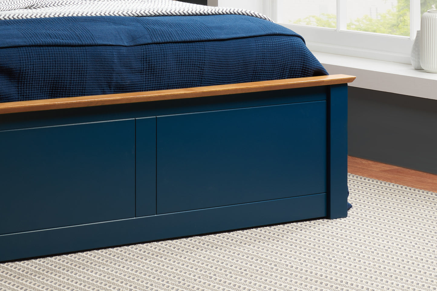 Phoenix Small Double Ottoman Bed