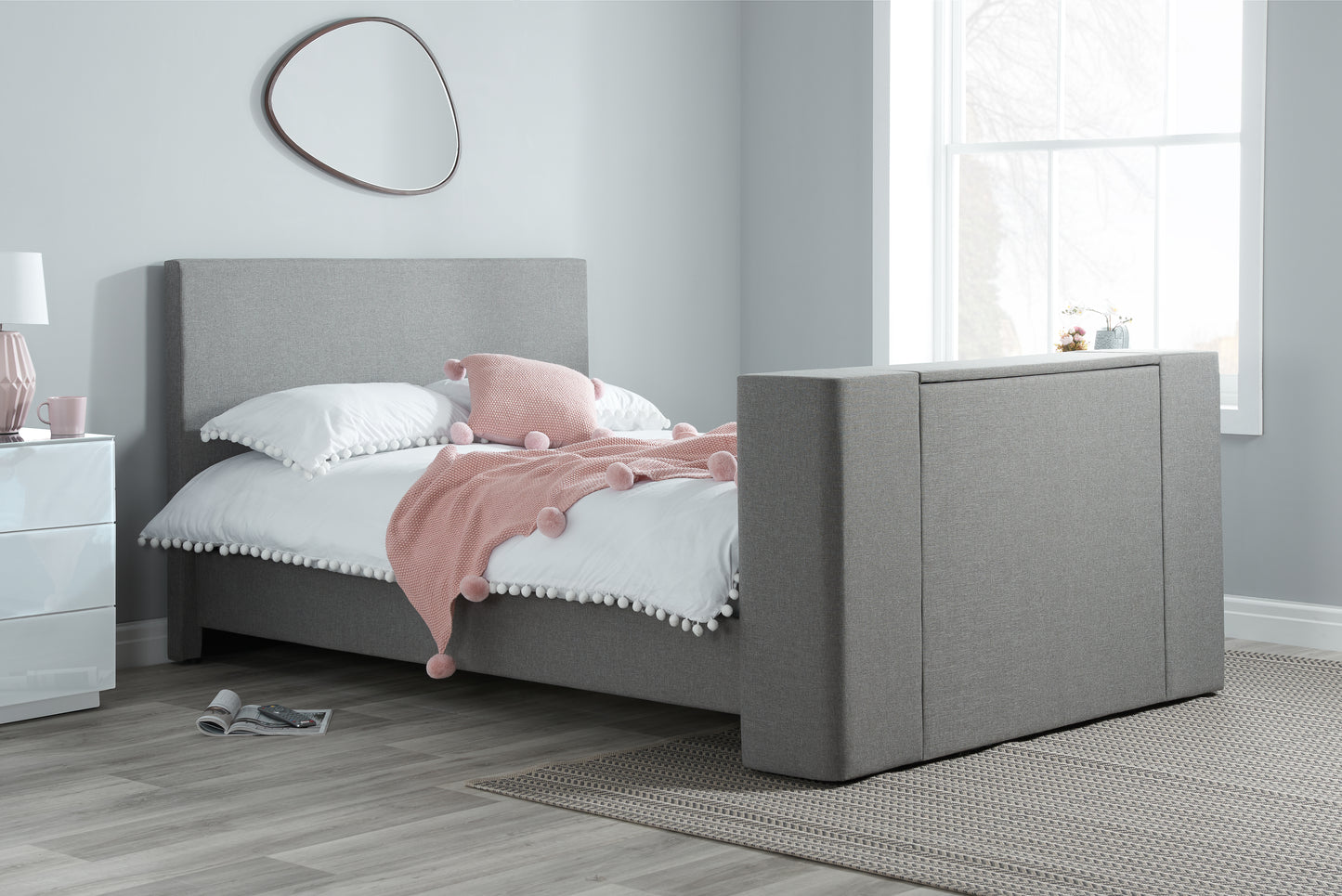Plaza Double TV Bed