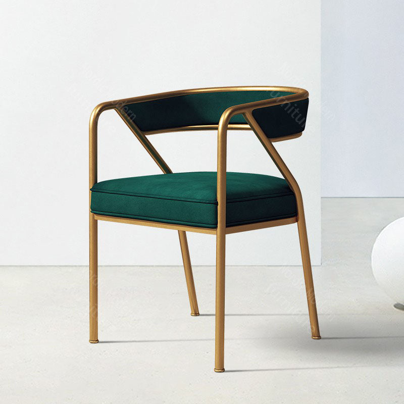 Dwight Dining Chair, Gold Frame-Weilai Concept