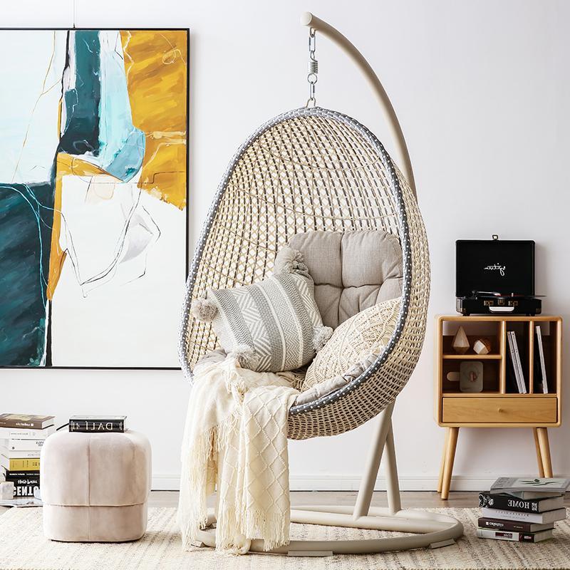 Ceiling Hanging Egg Chair Indoor Living Room Ceiling Hanging Chair