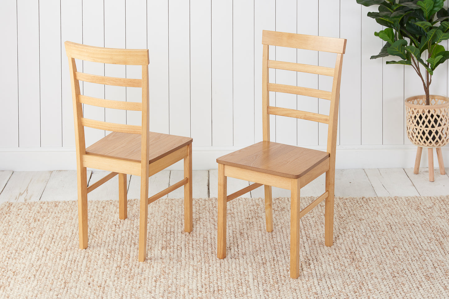 Cottesmore Rectangle Dining Set with 4 Upton Chairs