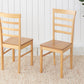 Pickworth Round Dining Set with 4 Upton Chairs