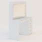 Ava 5 Drawer Dressing Table