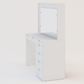 Ava 5 Drawer Dressing Table