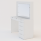 Ava 5 Drawer Dressing Table