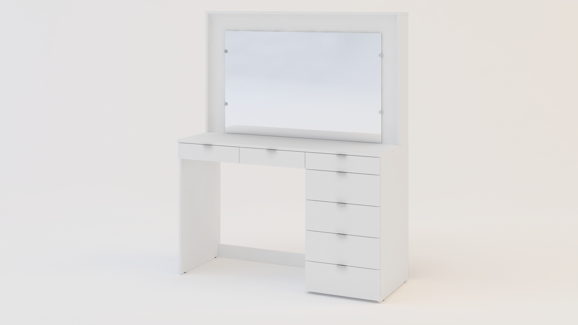 Ava 5 Drawer Dressing Table