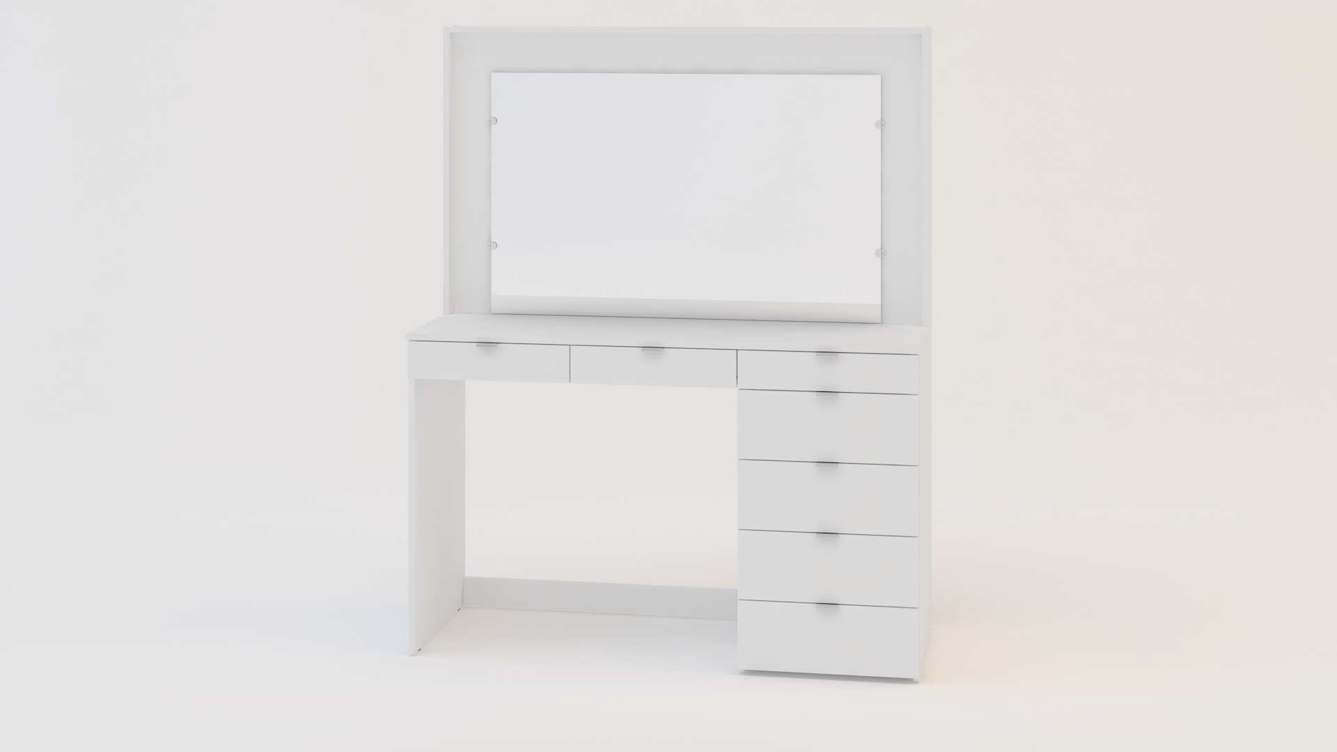 Ava 5 Drawer Dressing Table