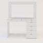 Ava 5 Drawer Dressing Table