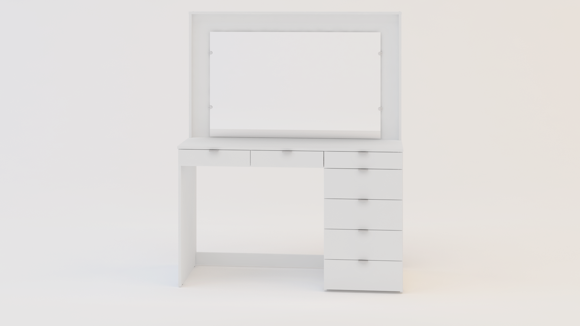 Ava 5 Drawer Dressing Table