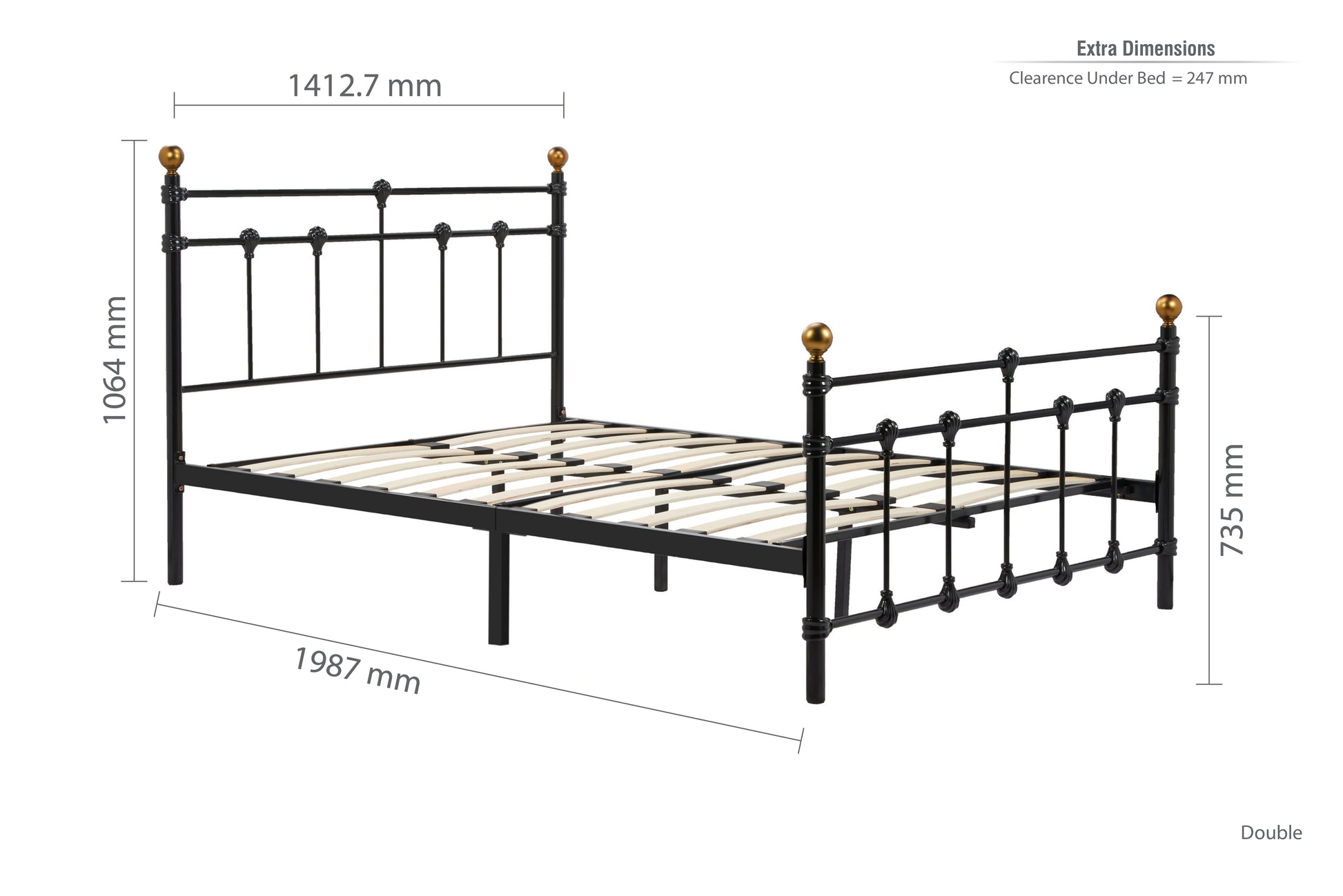 Atlas Double Bed