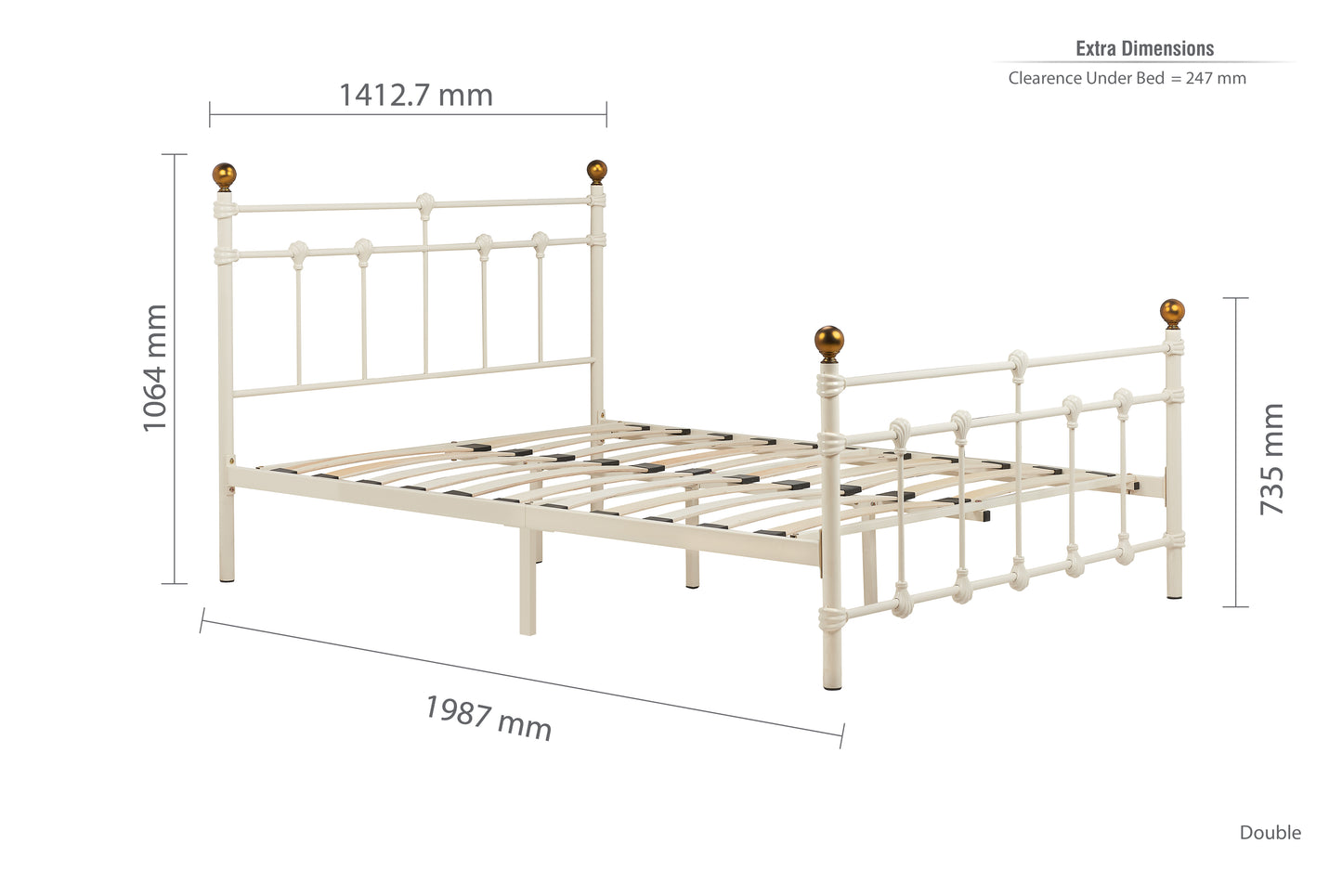 Atlas Double Bed