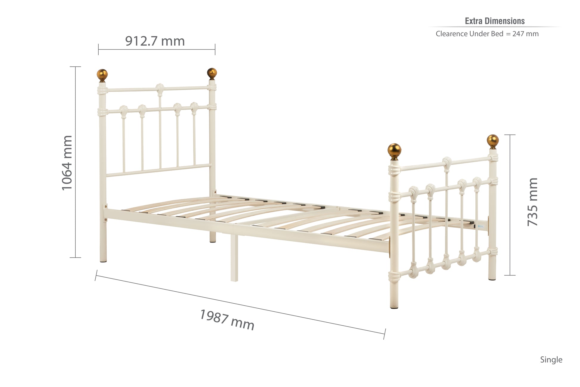 Atlas Single Bed