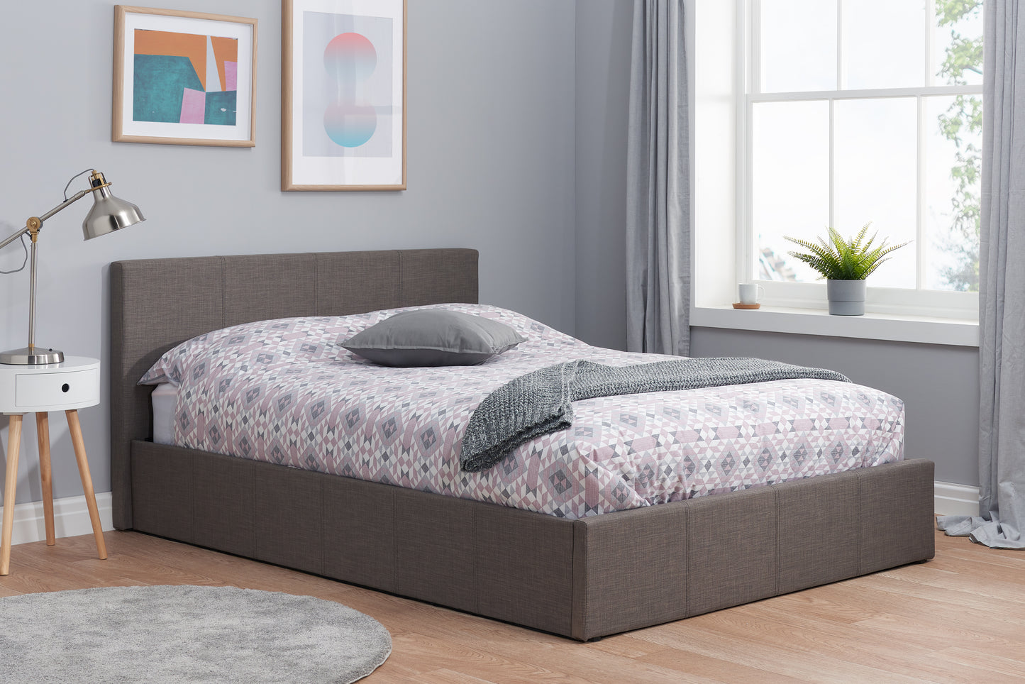 Berlin Double Ottoman Bed