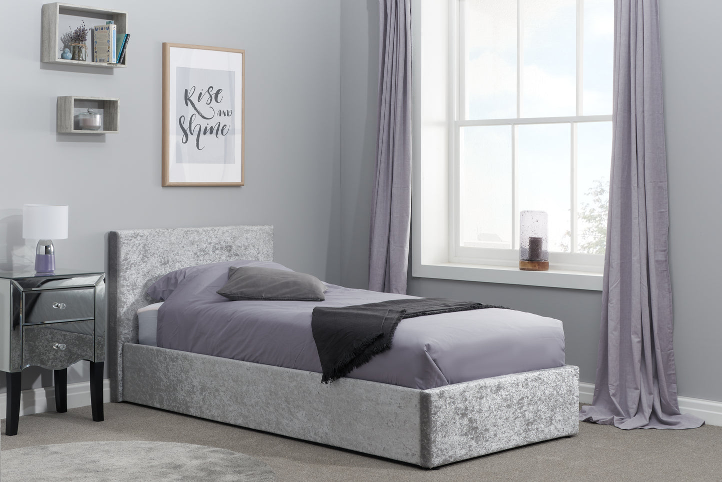 Berlin Single Ottoman Bed