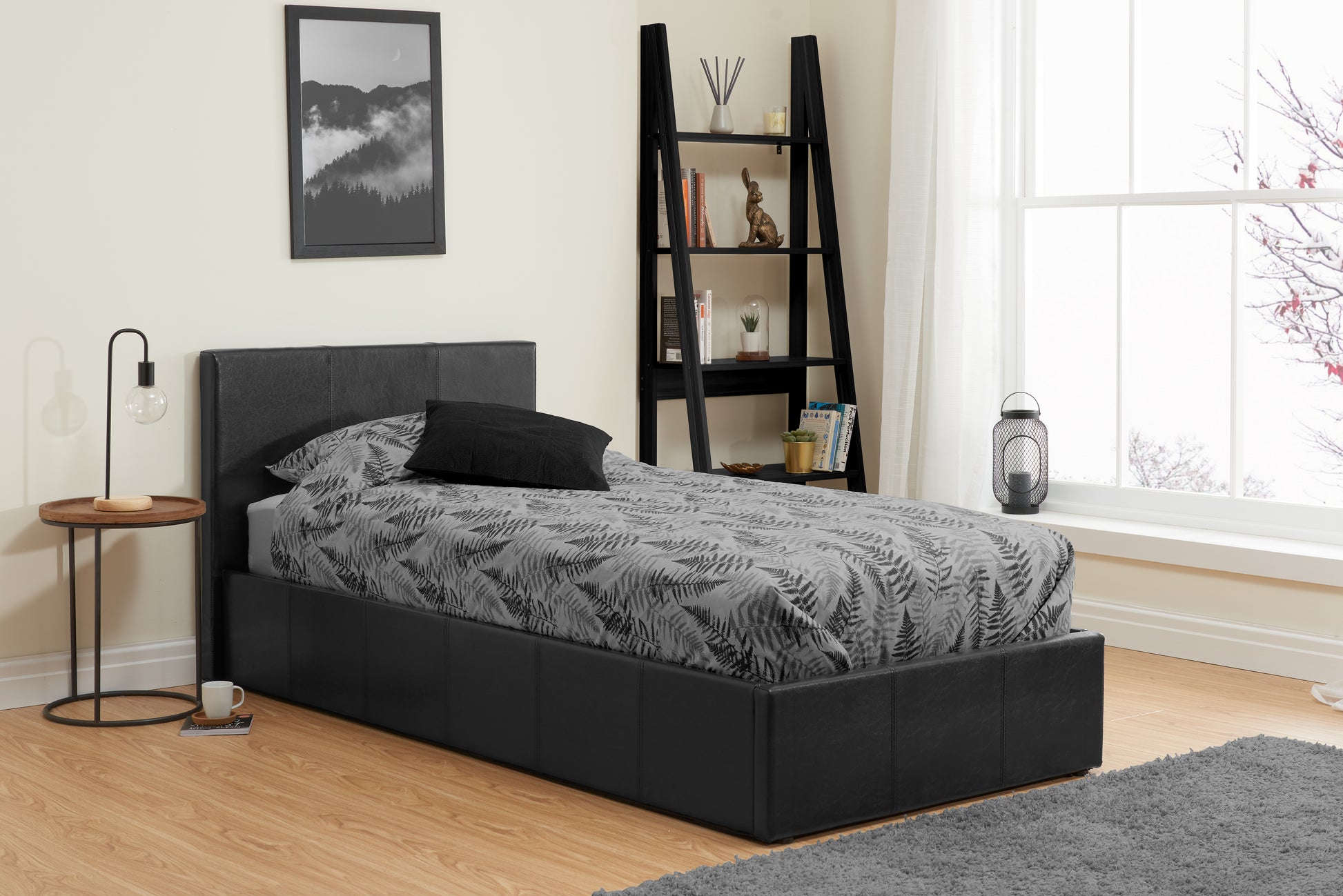 Berlin Single Ottoman Bed