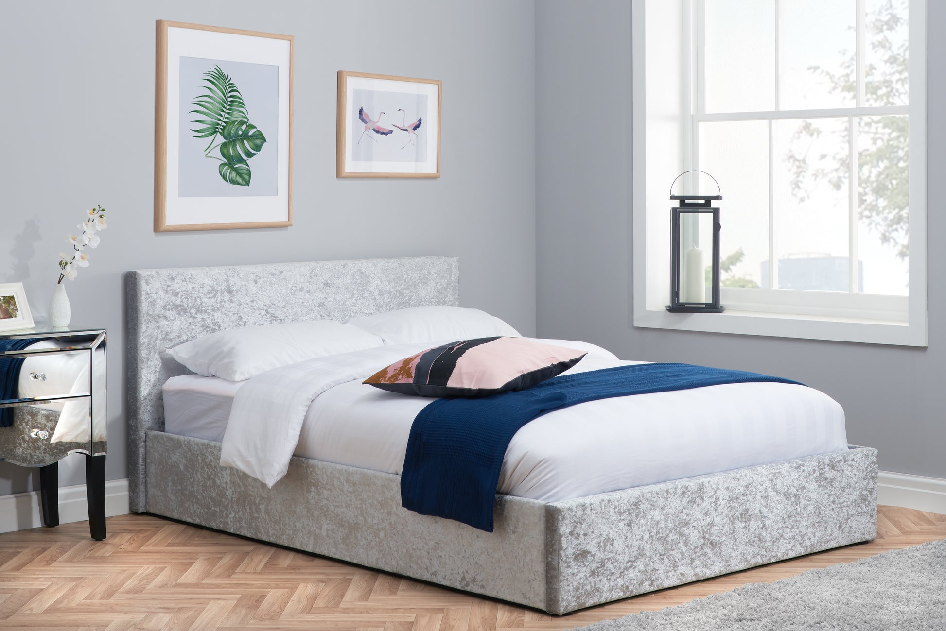 Berlin Double Ottoman Bed