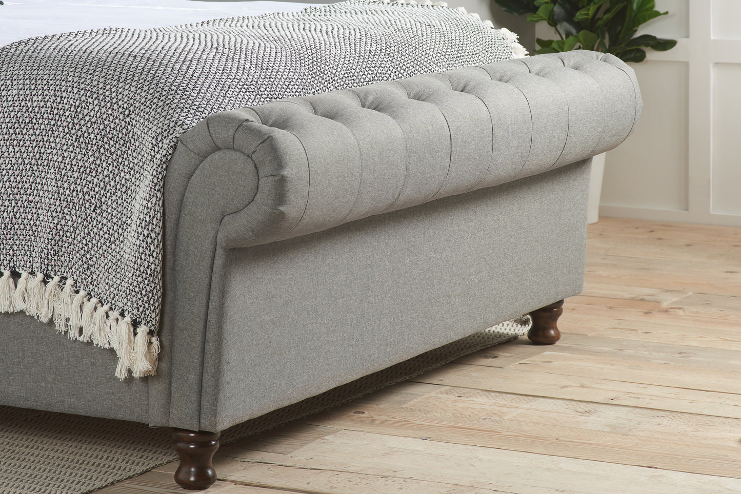 Castello Super King Side Ottoman Bed