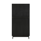 Croxley 2 Door 1 Drawer Rattan Wardrobe