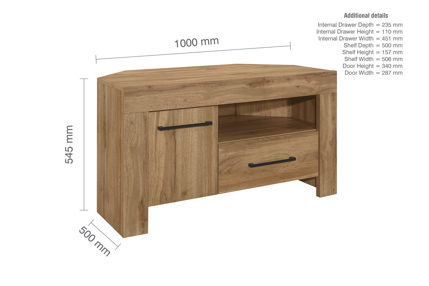 Compton Corner TV Unit