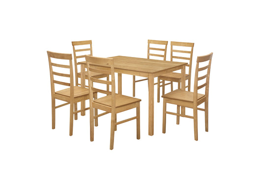 Cottesmore Rectangle Dining Set with 6 Upton Chairs