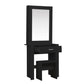 Evelyn 1 Drawer Sliding Mirror Dressing Table