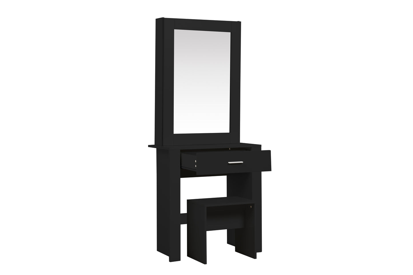 Evelyn 1 Drawer Sliding Mirror Dressing Table