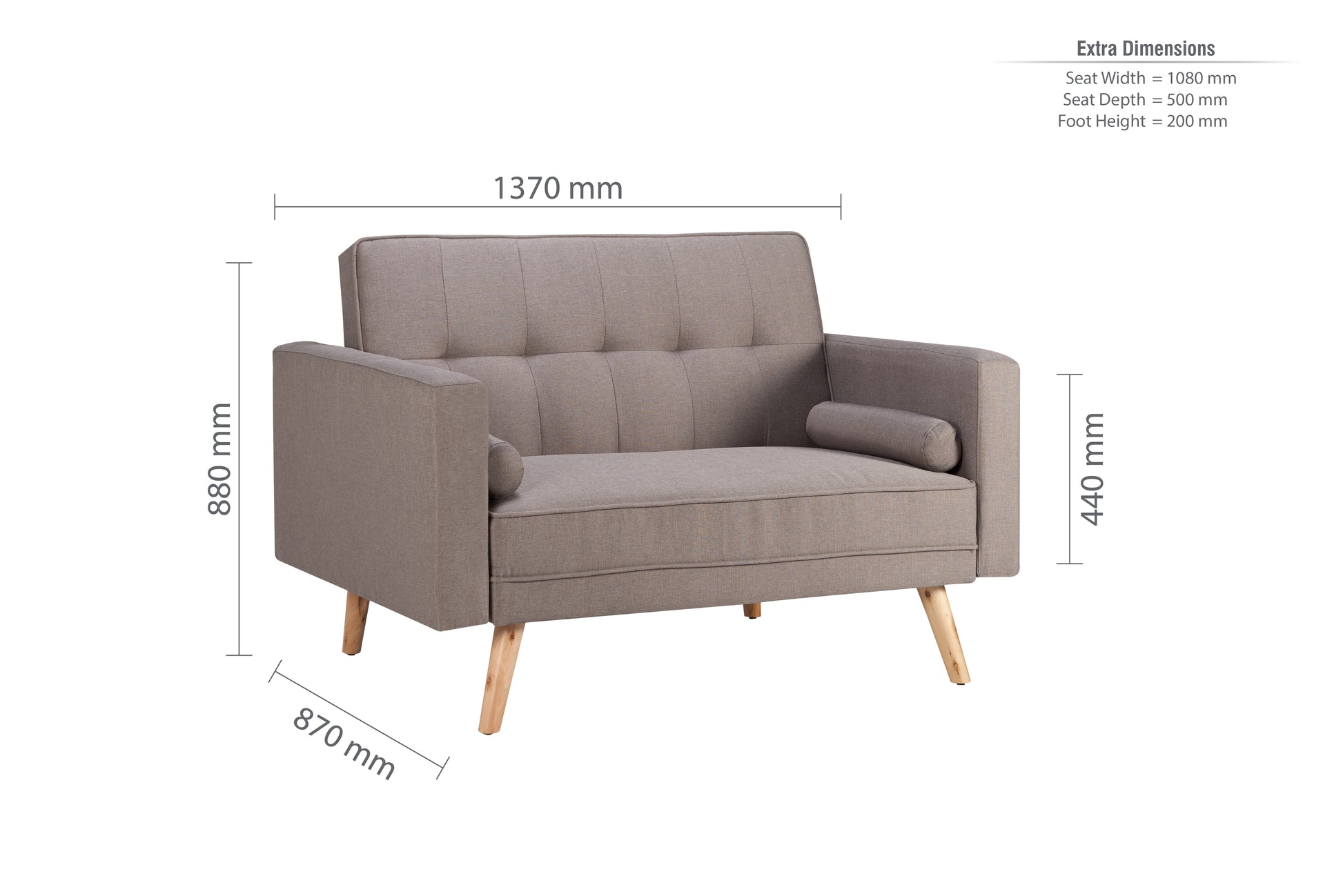 Ethan Medium Sofa Bed