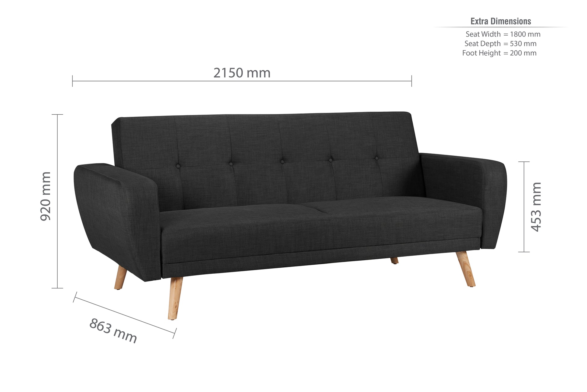 Farrow Large Sofa Bed