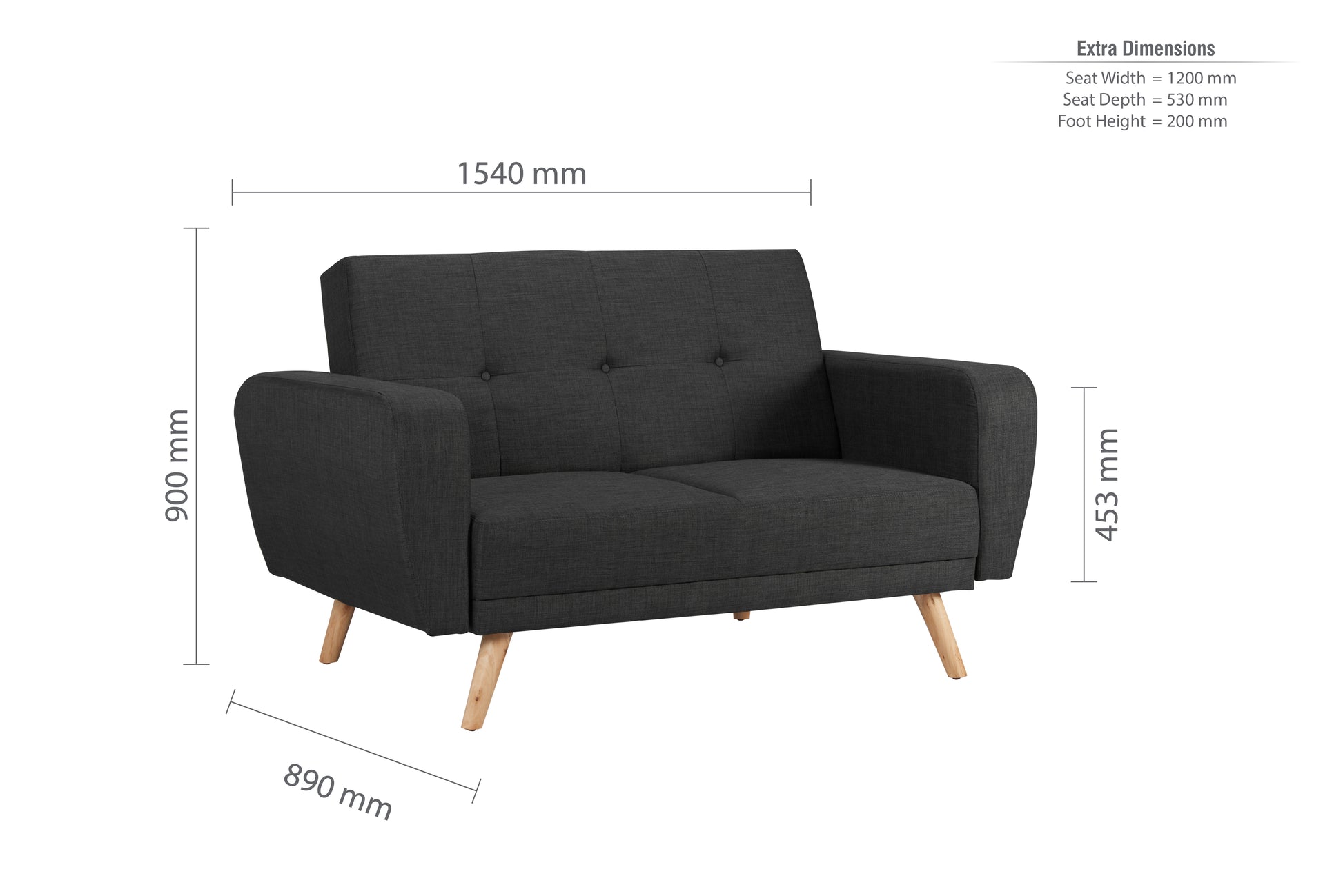 Farrow Medium Sofa Bed