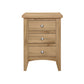 Hampstead 3 Drawer Bedside