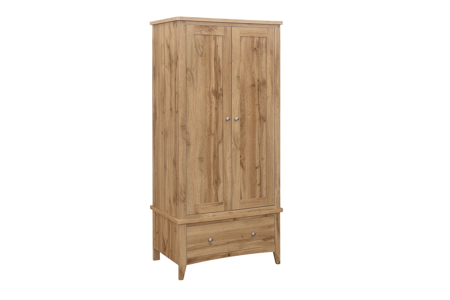 Hampstead 2 Door 1 Drawer Wardrobe